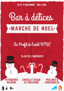 Marché de Noël à LLN pour UTUC